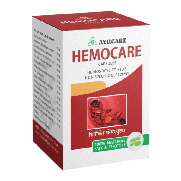Ayurvedic medicine for bleeding - Hemocare Capsules