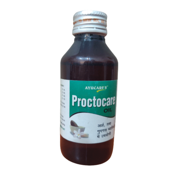 Ayurvedic oil for piles - Proctocare Oil               60 ml X 3