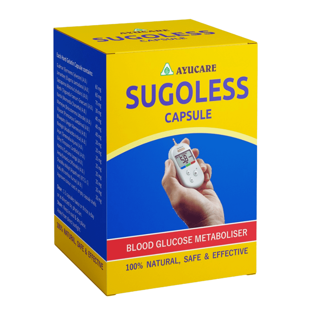 Diabetes - Sugoless Capsules 30 cap X 3 Pcs