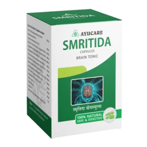 Memory Booster Brain Tonic - Smritida Capsules     30 cap X 3